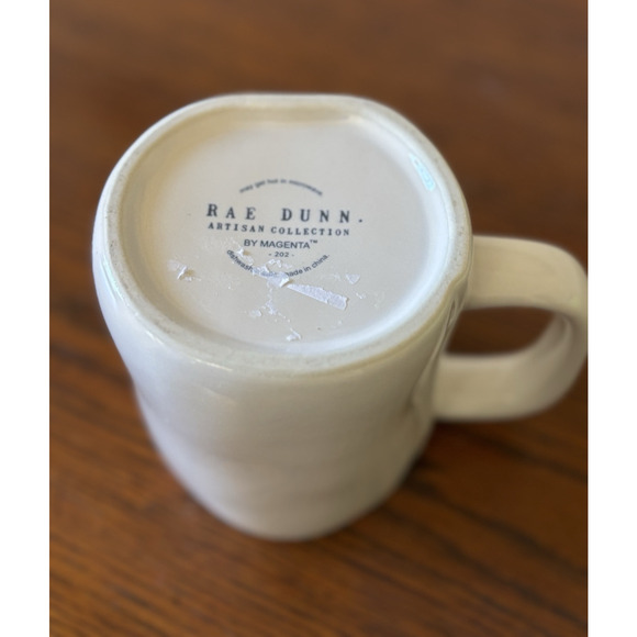 Rae Dunn CHOOSE JOY Mug Cup White Black Letters Artisan Collection By Magenta - Picture 6 of 6